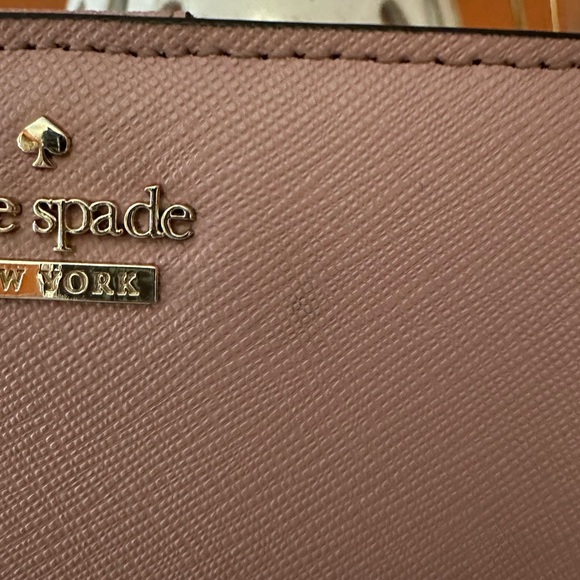 KATE SPADE Cameron Street Lacy bifold Blush Leather Wallet - Picture 2 of 13